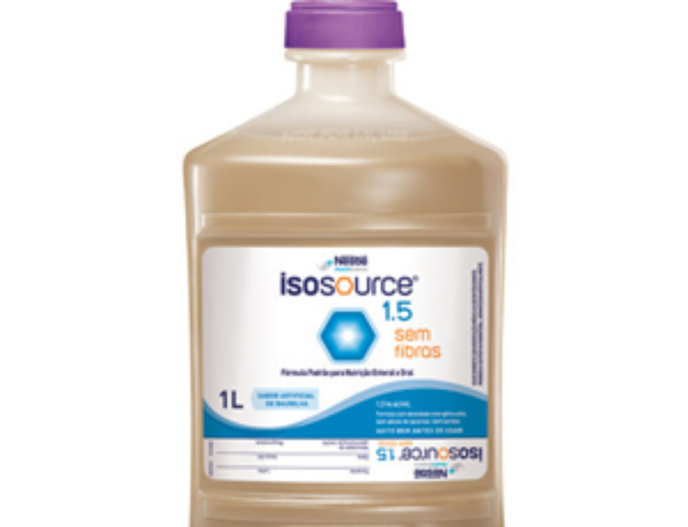 Isosource 1 5 com fibras sistema aberto 1l nutrimix